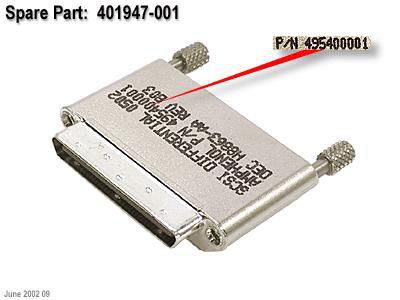HPE SCSI Wide Differential terminator