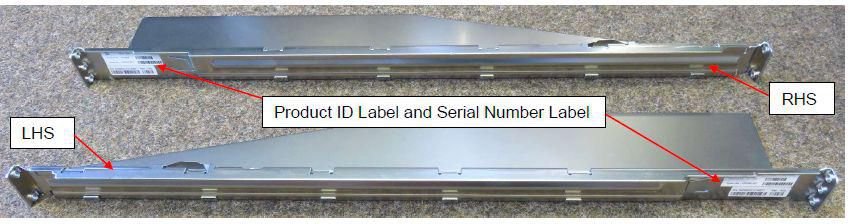1U rack kit for HPE 1/8 G2 