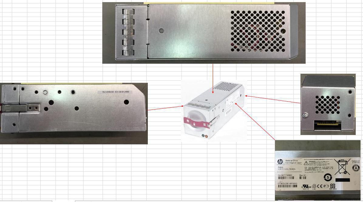 Assembly Battery 8 Cell