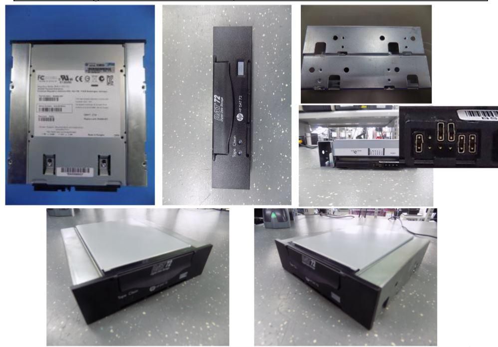 HPE Drive Tape DAT72 INT SCSI