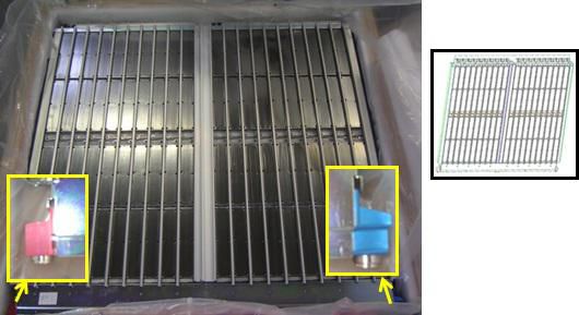 Left water wall assembly for 