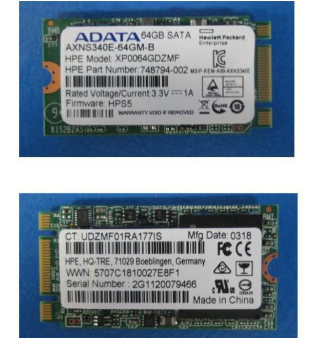 SSD 64GB SATA M.2 type 2242