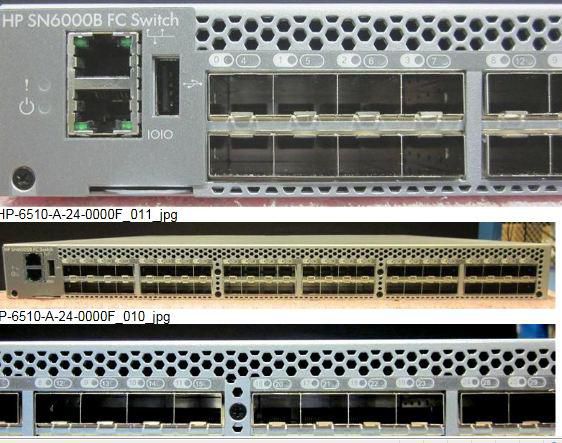 HPE SWITCH 16Gb SN6000B NON PORTSIDE EXH