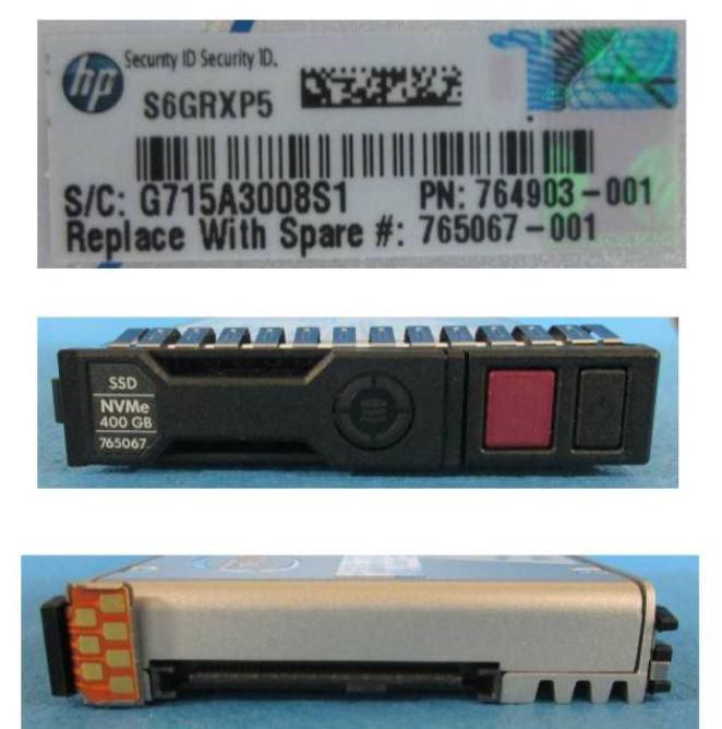 DRV SSD 400GB 2.5 NVME VE
