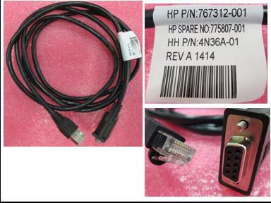 D-SUB9 to RJ45 console cable 