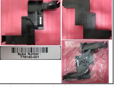 Air baffle for HPE server 