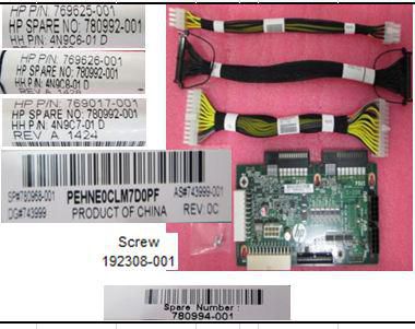HPE POWER BKPLN 2 SLOTS ML350 GEN9