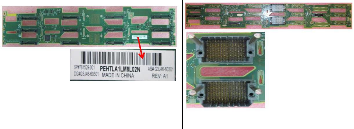 Backplane PCA for LFF HDDs