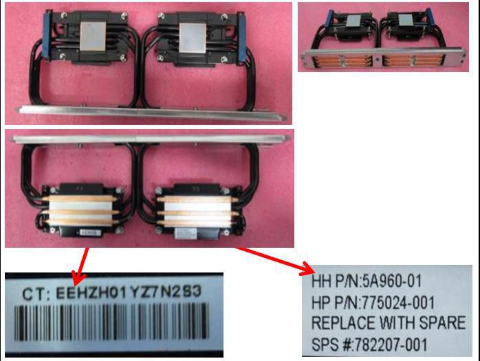 Heatsink assembly with heat 