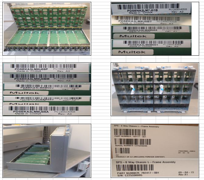 8-way chassis L-frame 