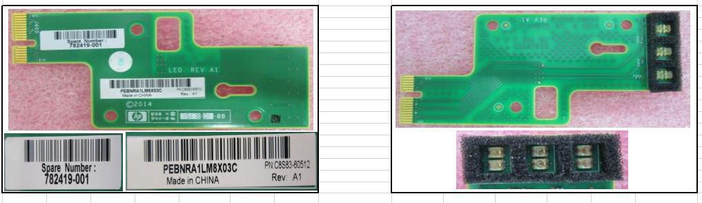HPE System LED Board StoreServ 20000