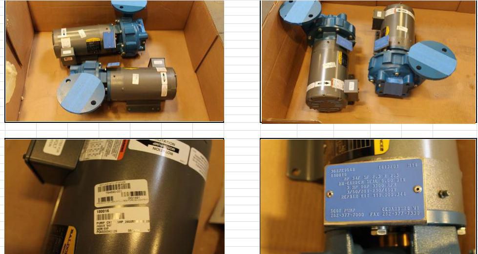 PUMP CENTRIFUGAL 180016