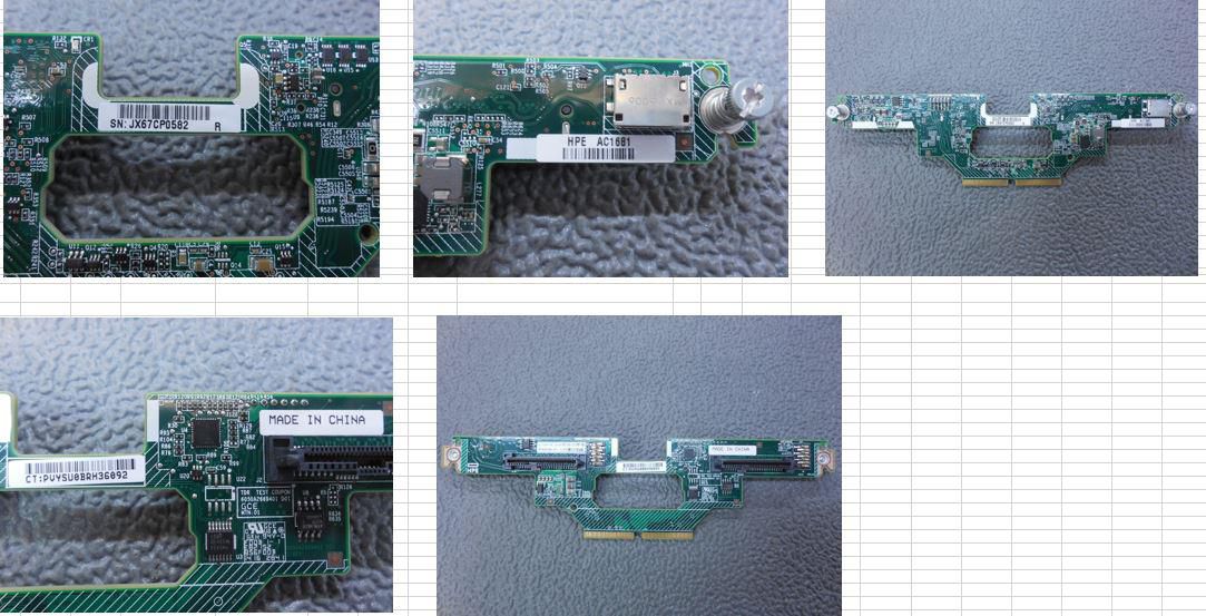 Dual-slot HDD/TB backplane