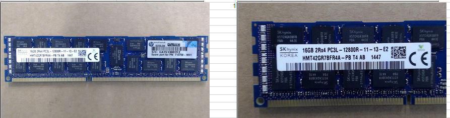 HPE Memory 16GB PC3L-12800R/1Gx4 HYX