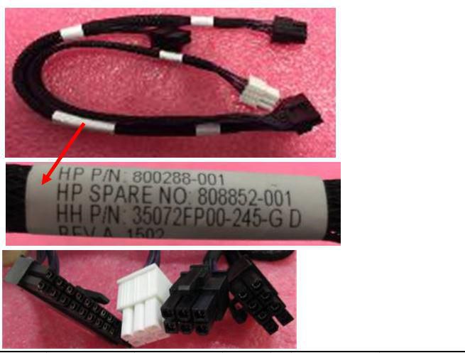 Graphic cable kit for HPE 