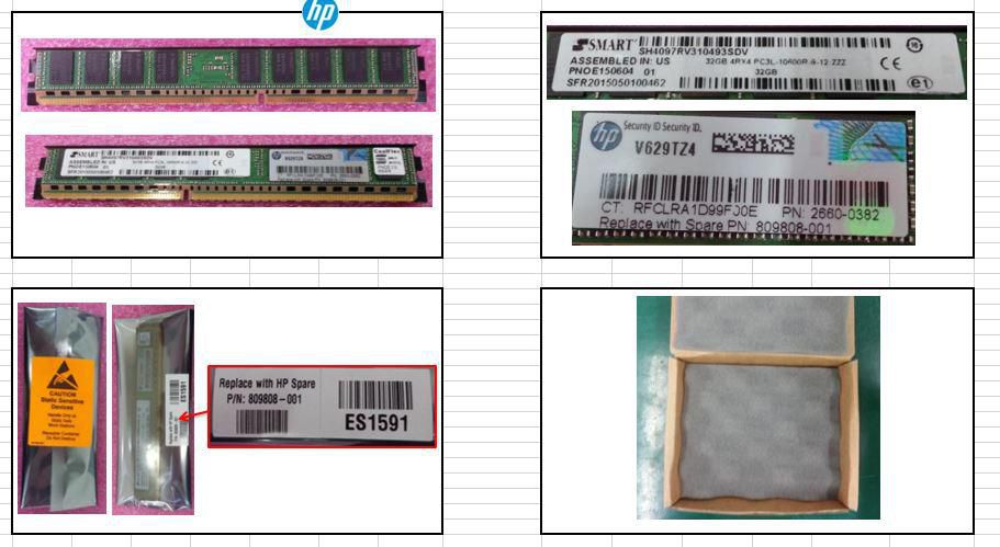 MEMORY DIMM 32GB DDR3L ASSY 