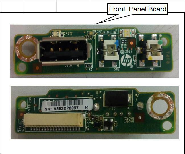 PCA FRONT PANEL BOARD APOLLO