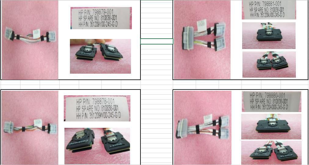 HPE Cable Kit Mini-SAS x4tox4 + x8tox4