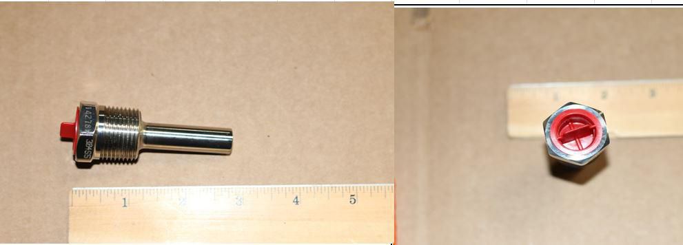 3/4" MPT thermowell model 