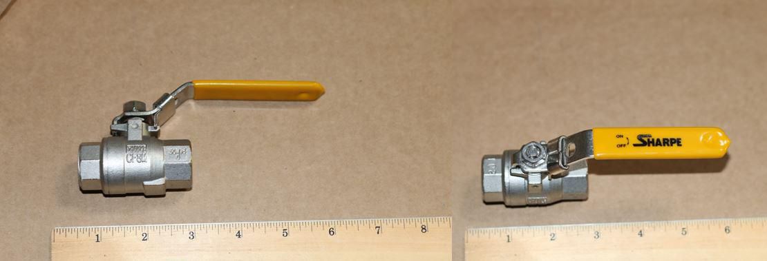 Manual valve component for 