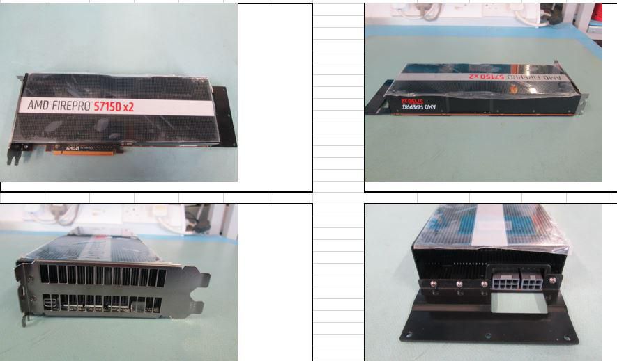 Dual GPU AMD FirePro S7150x2 