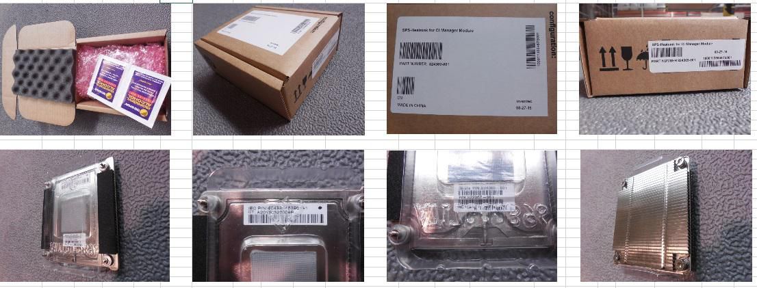 HPE Heatsink for CI Manager Module
