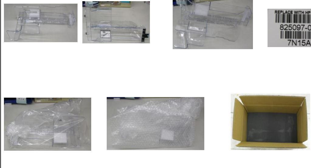 Air baffle for HPE ProLiant 