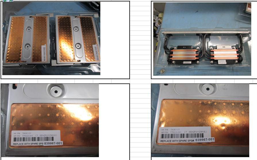 HPE Heatsink W/HEAT SPREADERS G9.5
