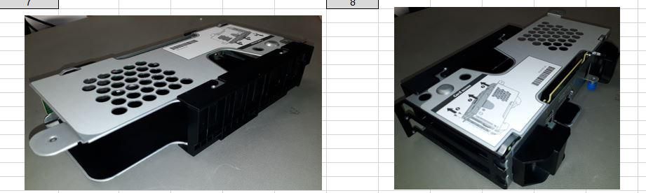 PCIe Riser Cage with 250W 