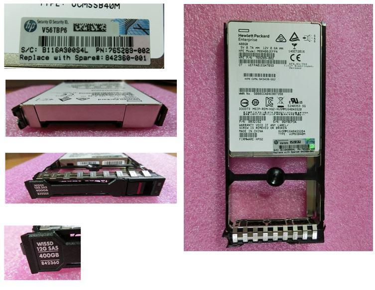 HPE SSD 400GB 12G SFF SAS WI