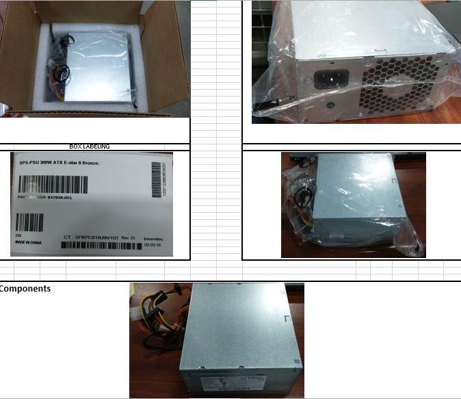 HP Powersupply 300 Watt ATZ Non-Hot-Plug