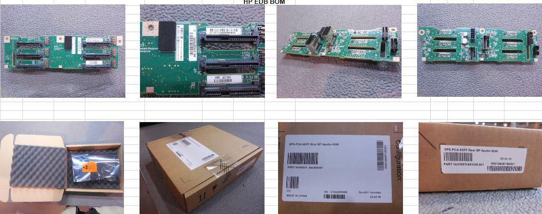 6-bay SFF backplane board