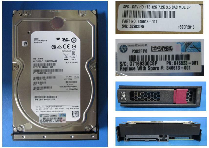 1TB SAS hard drive