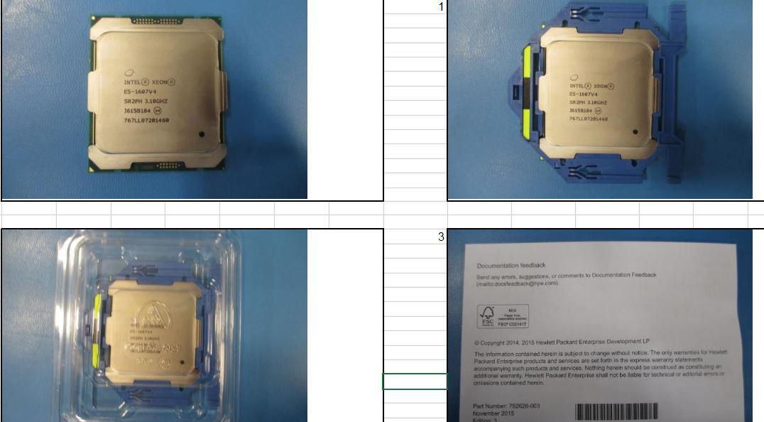Intel Xeon E5-1607 v4 server 