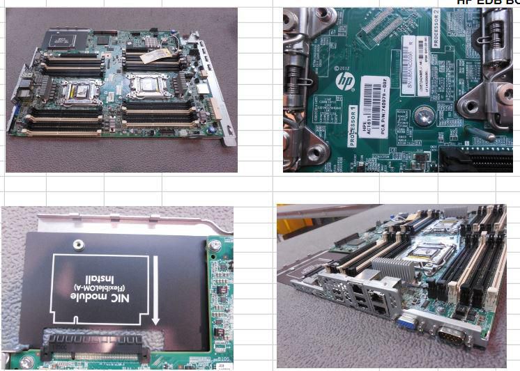 HPE Systemboard MLB DL160 GEN8 YH