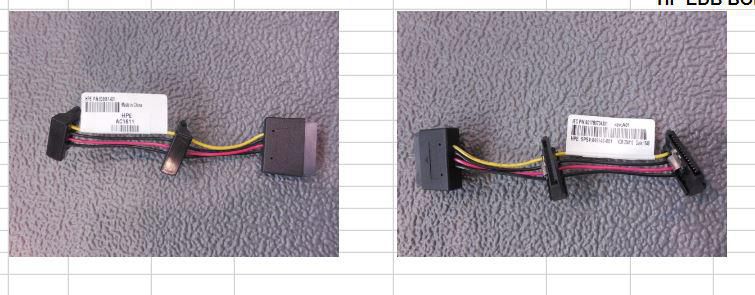 90mm power extension cable 