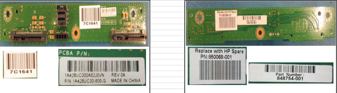 HPE Board Backplane HDD/Type-B)