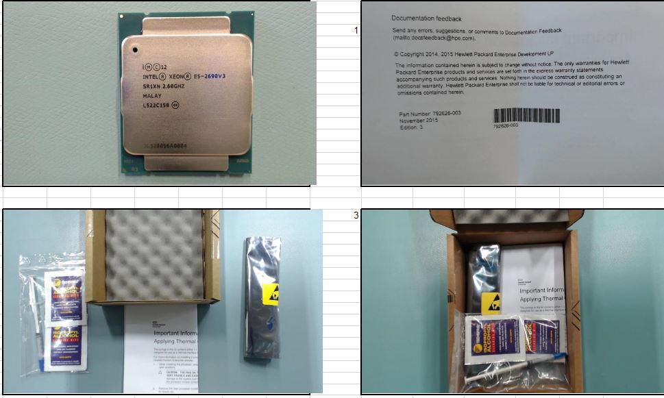 HPE Processor E5-2690 v3 2.6GHz 12C 30M 135W