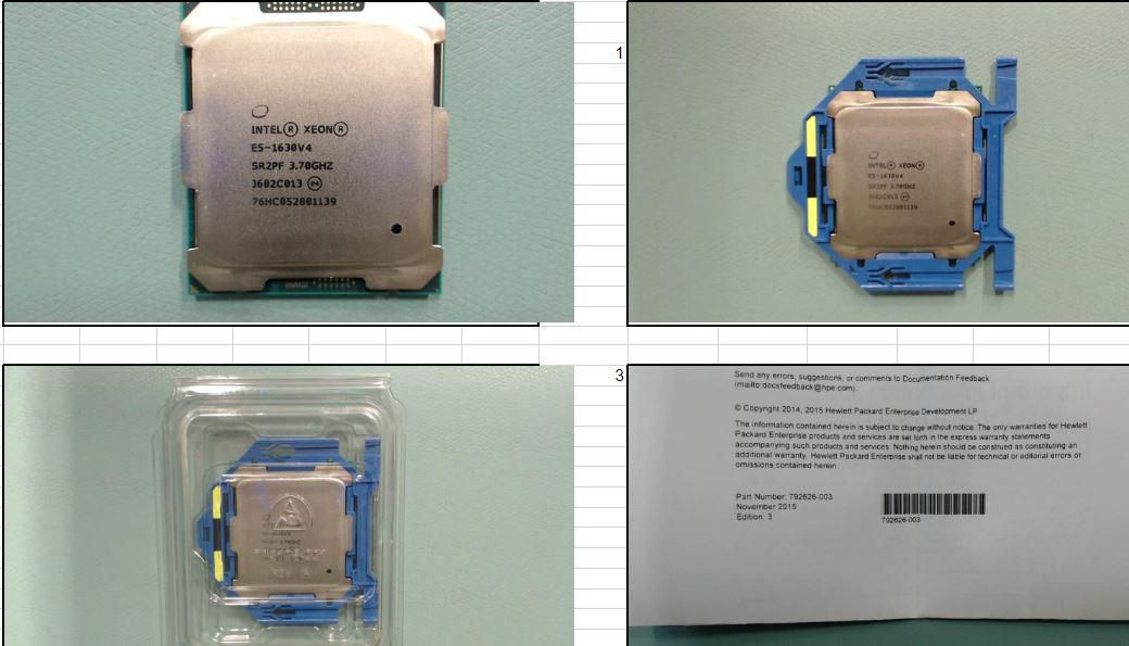 Intel Xeon E5-1630 v4 