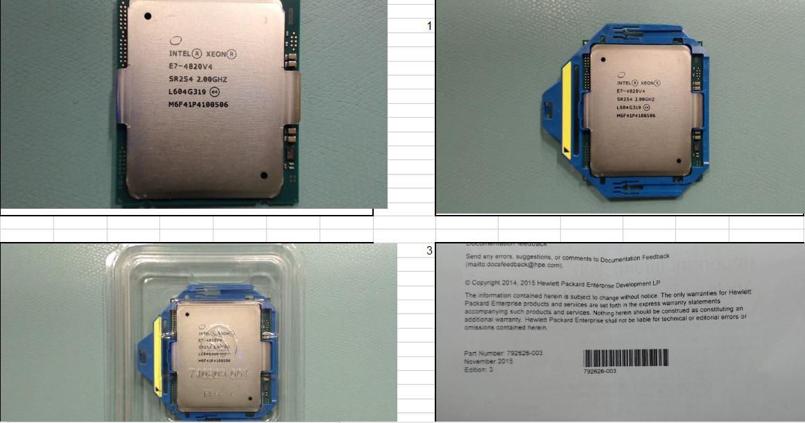 Intel Xeon E7-4820V4 10-Core 