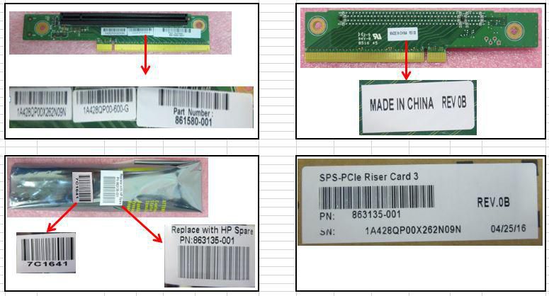 PCIe Riser Card 3 for HPE 