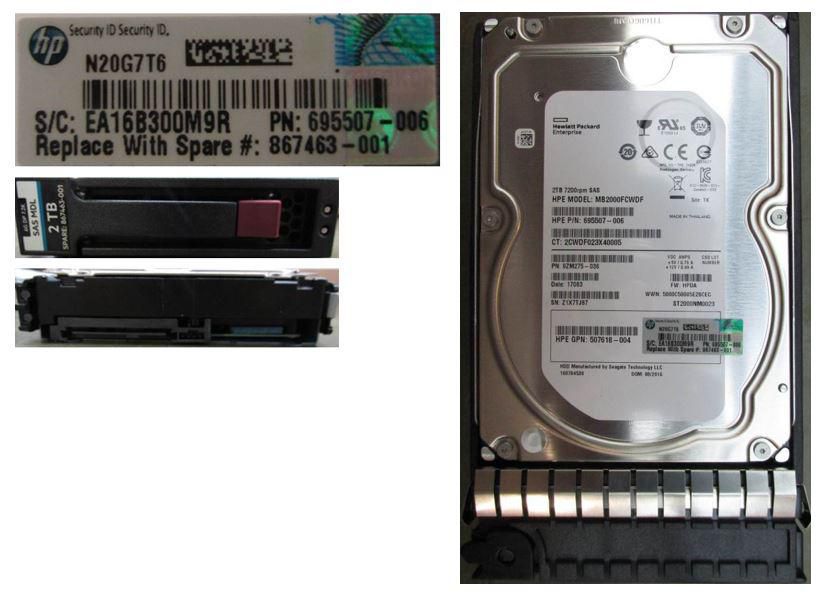HDD G5 2TB 6G 7.2K LFF SAS