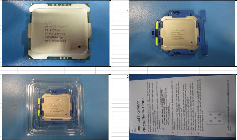 HPE Processor E5-2673v4 20C 2.3Gz 50M 135W