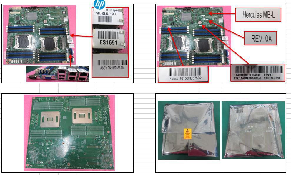 HPE Systemboard 4GbE/BDW (407/807)