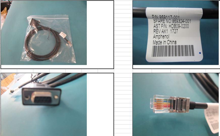 HPE Cable APM Serial COMM