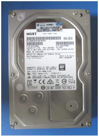 HDD 2TB 6G 7.2K LFF SATA MDL