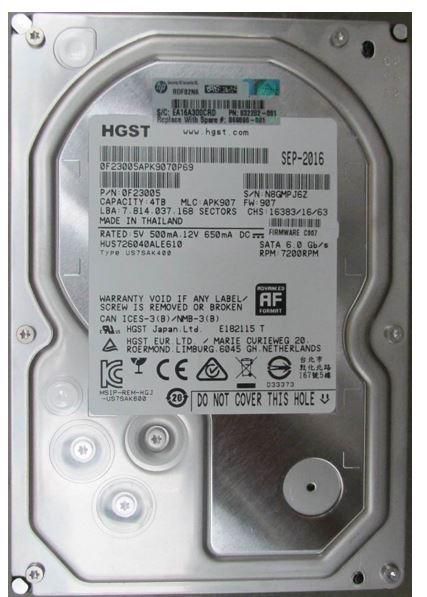 HDD 4TB 6G 7.2K LFF SATA MDL