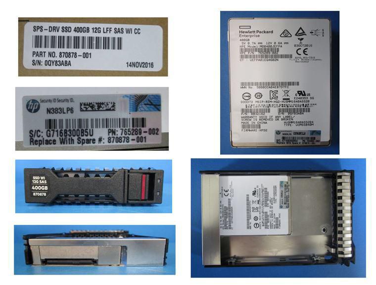 SSD 400GB 12G LFF SAS WI CC