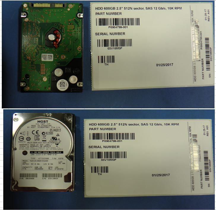 HDD 600GB 12G 10K SFF SAS 512N