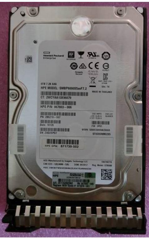 DRV 6TB HDD SAS 6G 7.2K